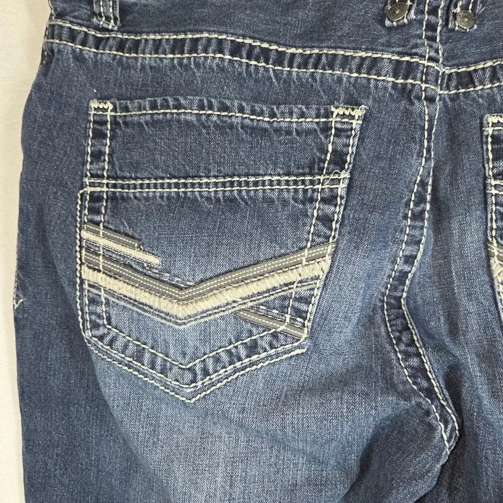 Vtg Faded Glory Mens Relaxed Fit Blue Denim Jeans Size 38x32 Cotton Y2k 2000s
